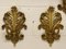 Gilt Wooden Appliques, 1960s, Set of 4 2