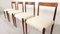 Palisander Dining Chairs by Lubke from Lübke, 1960s, Set of 4 6