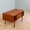 Light Teak Freestanding Desk with Back Cabinet by J. Svenstrup for A.P. Møbler, Denmark, 1960s, Image 10