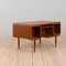 Light Teak Freestanding Desk with Back Cabinet by J. Svenstrup for A.P. Møbler, Denmark, 1960s 7