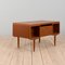 Light Teak Freestanding Desk with Back Cabinet by J. Svenstrup for A.P. Møbler, Denmark, 1960s, Image 6