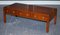 Burr Yew & Elm Brass Military Campaign 3 Drawer Coffee Table 5