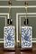 Chinese Blue & White Porcelain Table Lamps by Ralph Lauren, Set of 2, Image 7