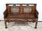 Small Late 19th Century Indochinese Bench in Precious Wood, Image 28