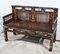 Small Late 19th Century Indochinese Bench in Precious Wood 16