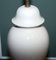 Lámparas vintage de porcelana en color crema, años 70, Imagen 3