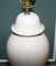 Cremefarbene Vintage Porzellan Lampen, 1970er 4