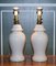 Lámparas vintage de porcelana en color crema, años 70, Imagen 13