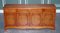 Vintage Bradley Burr Yew Wood Four Door Sideboard Cupboard 2