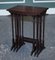 Mahogany Nest of Tables, 1920s, Set of 3 4