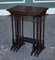Mahogany Nest of Tables, 1920s, Set of 3, Image 4