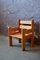 Brutalist Pine Armchair, 1970s, Image 3