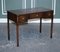 Harrods London Kennedy Military Campaign Leather Writing Table Desk, Image 2