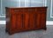 Three Door Flamed Sideboard Buffet, 1970s 2