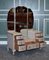 Hand Painted Beige Bronze Patterns Dressing Table from Waring & Gillow, 1932, Image 3