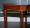 Victorian Carved Walnut Whatnot Console Table, 1920s 14