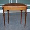 Burr Walnut Demi Lune Table Hallway Table, 1970s, Image 12