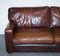 Vintage Brown Leather Sofa, 1980s 9