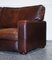 Vintage Brown Leather Sofa, 1980s 21