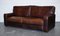 Vintage Brown Leather Sofa, 1980s 13