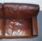 Vintage Brown Leather Sofa, 1980s 7