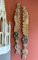 18th Century Italian Handcarved Polychrome Painted Pilaster Friezes, Set of 2 14