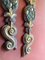 18th Century Italian Handcarved Polychrome Painted Pilaster Friezes, Set of 2 13