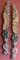 Frisos de pilastra italianos policromados tallados a mano, siglo XVIII. Juego de 2, Imagen 3