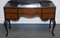 Hand Painted Carbon & Bronze Colour Dressing Table with Burr Walnut Drawers, 1920s 3
