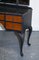Hand Painted Carbon & Bronze Colour Dressing Table with Burr Walnut Drawers, 1920s 7