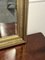 Espejo biselado largo de madera dorada, Imagen 11