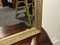 Espejo biselado vintage dorado de madera dorada, Imagen 5