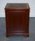Yew Wood Gold Embossed Green Leather Top Filling Cabinet 5
