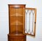 Vintage English Yew Wood Corner Cabinet, Image 14
