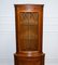 Vintage English Yew Wood Corner Cabinet, Image 2