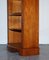 Tall Vintage Yew Open Bookcase with Adjustable Shelfs 15