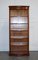 Tall Vintage Yew Open Bookcase with Adjustable Shelfs 2