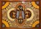 Vintage Brazilian Inlaid Wood Tray with Real Morpho Butterfly Wings 11