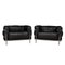Large Model Chairs by Le Corbusier for Cassina, 2000, Set of 2 1