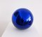 Large Deep Blue Mercury Ball with Chain 3