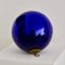 Large Deep Blue Mercury Ball with Chain 5