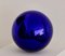 Bola grande de mercurio azul profundo con cadena, Imagen 1