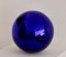 Large Deep Blue Mercury Ball with Chain 1