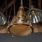 Dänische Vintage Frachtschifflampe aus Messing, 1960 5