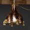 Vintage Danish Polished Brass Cargo Ship Light, 1960 2