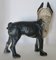Original Cast Iron Dog Doorstop, 1930s 2
