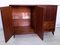 Mid-Century Italian Teak Wood Sideboard with Bar Cabinet attributed to Vittorio Dassi, 1950s, Image 21
