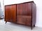 Credenza Mid-Century in legno di teak con mobile bar attribuita a Vittorio Dassi, Italia, anni '50, Immagine 2