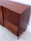 Mid-Century Italian Teak Wood Sideboard with Bar Cabinet attributed to Vittorio Dassi, 1950s, Image 14
