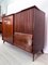 Mid-Century Italian Teak Wood Sideboard with Bar Cabinet attributed to Vittorio Dassi, 1950s 3